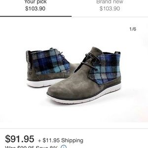 UGG Freamon Surf Plaid Men’s Chukka Boot